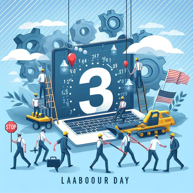 Labour Day Poster Flyer Banner Free Photos and Labour Day Background