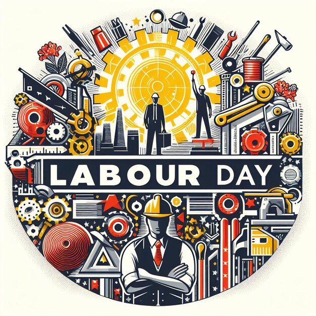 Labour Day Poster Flyer Banner Free Photos and Labour Day Background