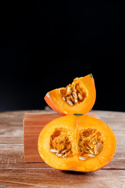 Labu kabocha Ripe organic kabocha pumpkins