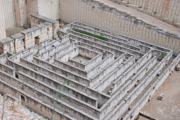 Photo labyrinth built on the site of a huge sandstone quarry