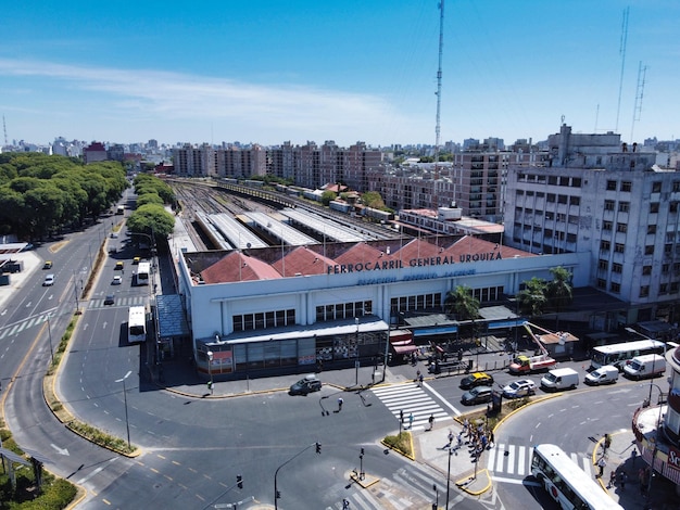 Lacroze station terminal of the Urquiza railway