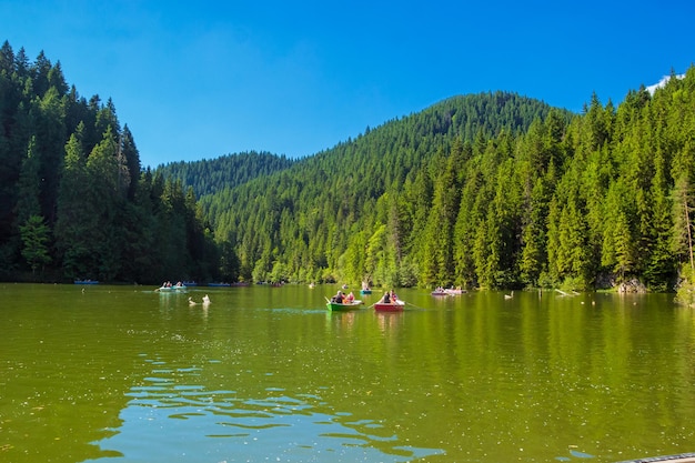 Lacu Rosu Red Lake in Roemenië