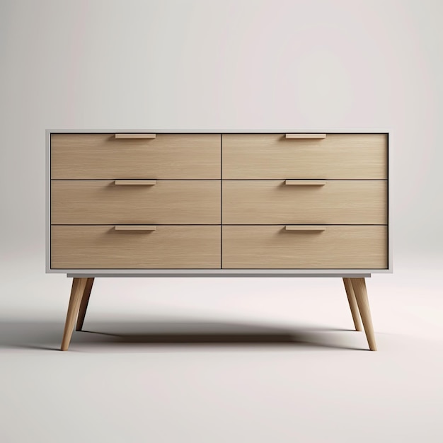 ladekast dressoir modern Scandinavisch interieur meubilair minimalisme hout licht studio foto