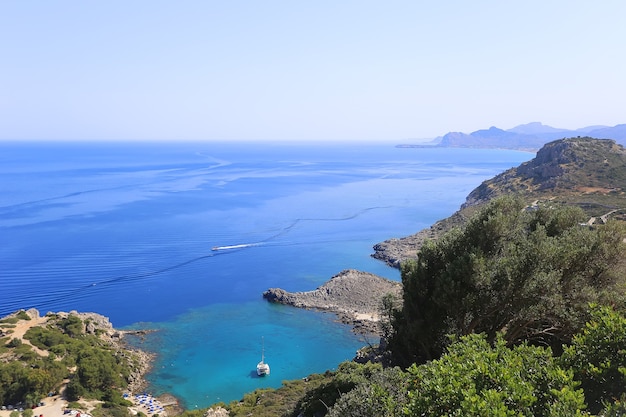 Ladiko Bay, Rhodes, Greece