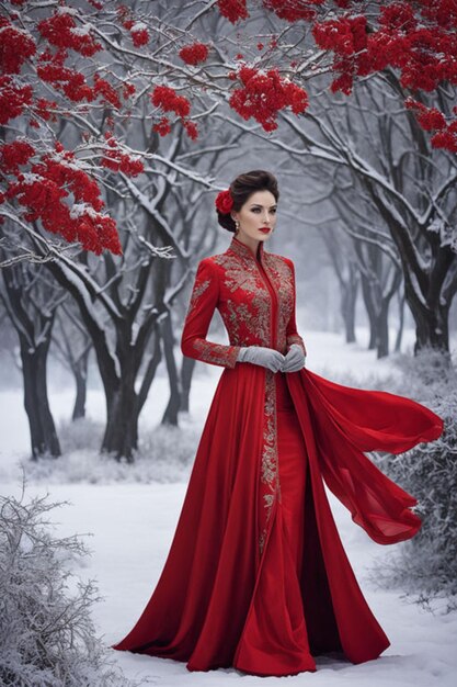 Lady in Red