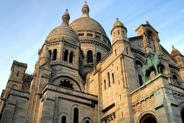 Lage hoek van de basiliek du sacre coeur