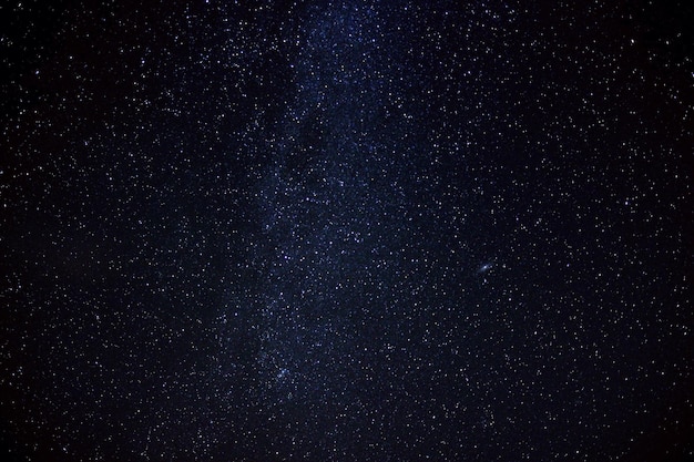 Foto lage hoek van de sterren aan de hemel