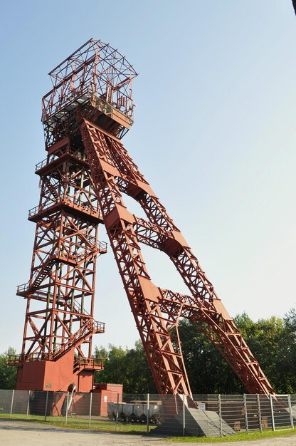 Lage hoek van de structuur