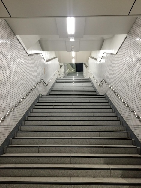 Lage hoek van de trap