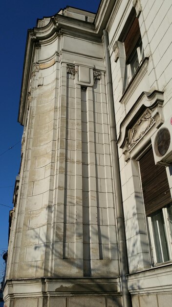 Foto lage hoek van het gebouw