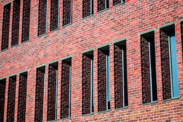 Foto lage hoek van het gebouw