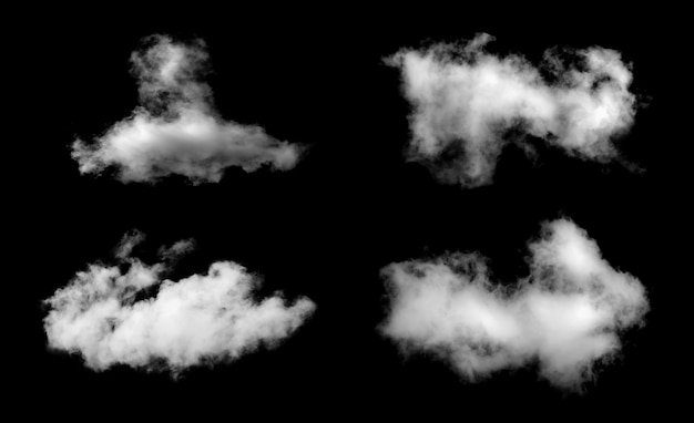 Lage hoek van rook tegen de lucht