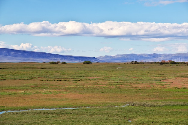 Lago argentino in El Calafate, Patagonia, Argentina