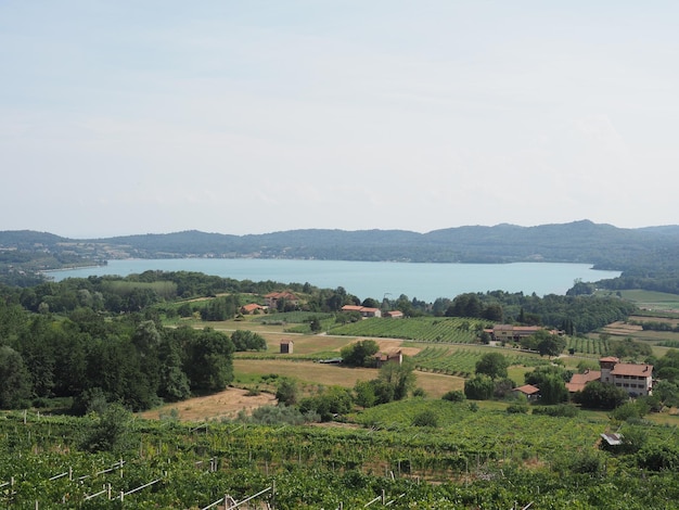 Lago di viverone in italia