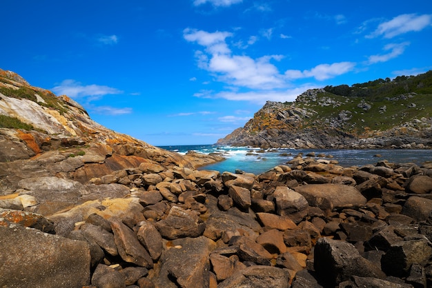 Lago dos Nenos meer in Islas Cies-eilanden van Vigo