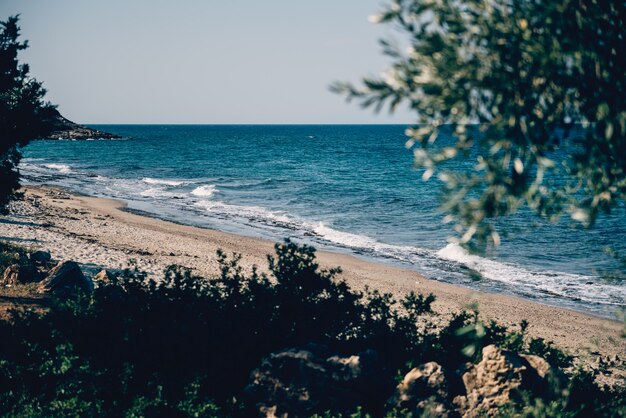 Lagoon on Thassos Island