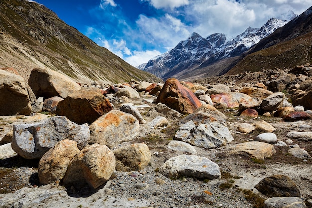 Lahaul Valley in Himalayas