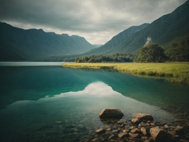 Lake achtergrond