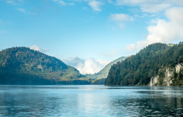 Lake Alpsee in Germany