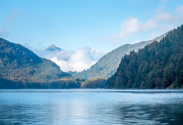 Lake Alpsee in Germany