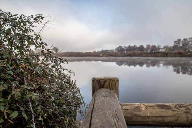 Lake in autumn