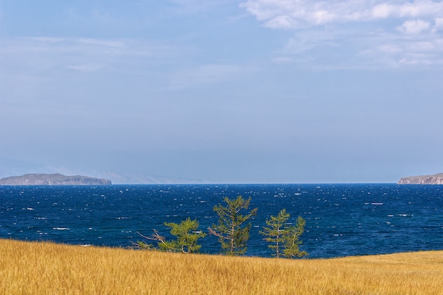 Lake Baikal in the summer