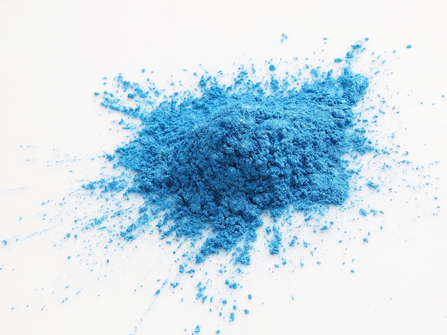 The lake blue mica powder is a kind of non metallic minerals.