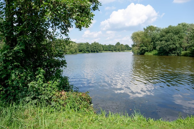 Photo lake in borken westphalia