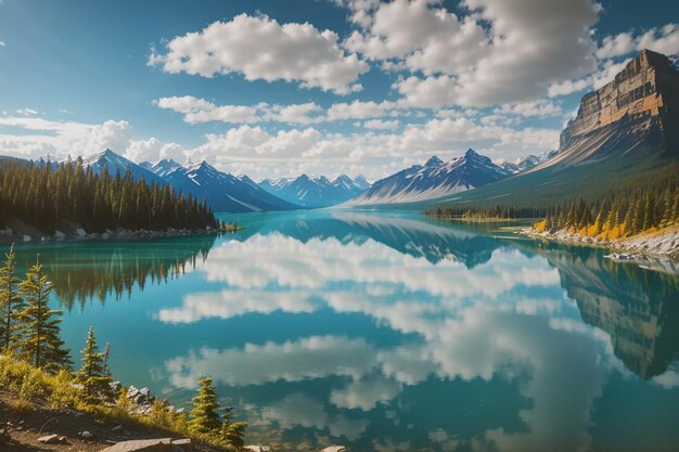 Lake in canada