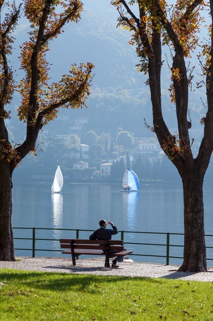 Foto lago di como a lecco