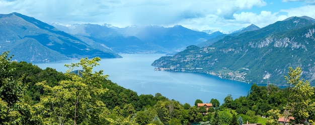 Lake Como view Italy