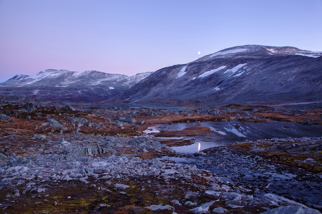 Gamle Strynefjellsvegen의 호수