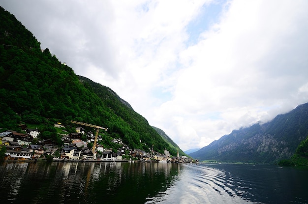 Lake Hallstatt wide angle