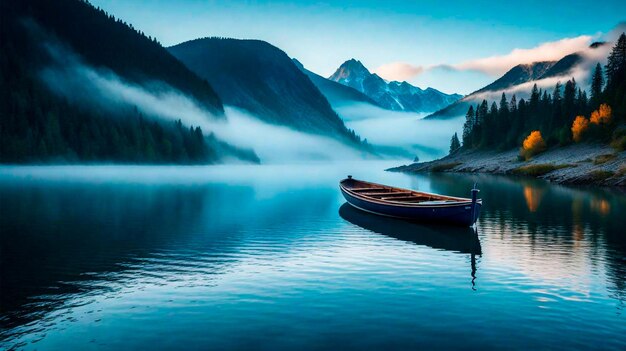 Photo lake louise banff national park country