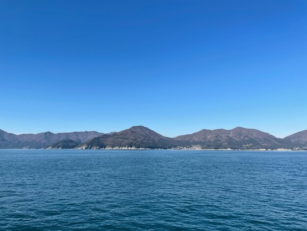 lake and mountains