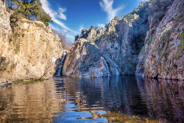 lake in the mountains