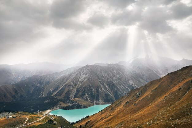 Lake in the mountains