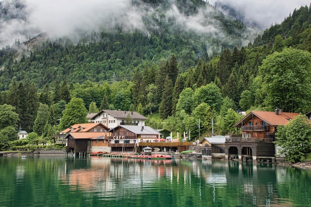 lake in the mountains