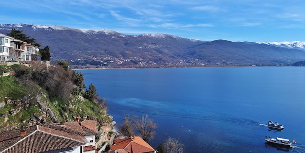 Lake ohrid in Macedonia