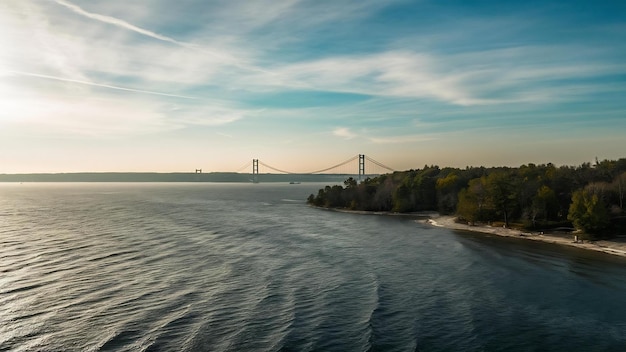 Lake ontario drone