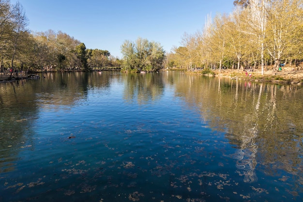 Lake in a park for recreation