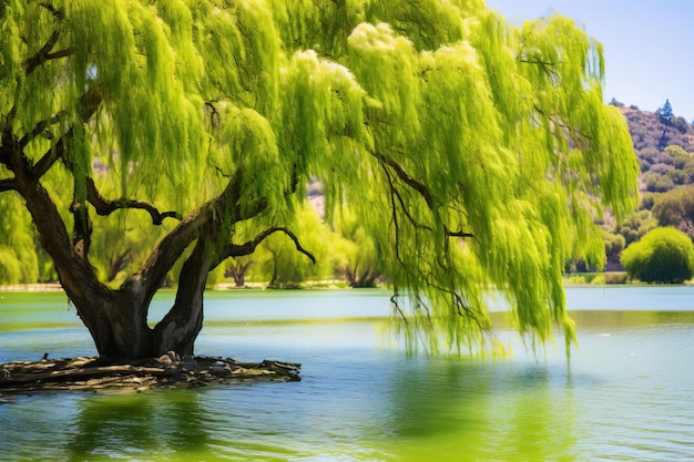 lake in the park