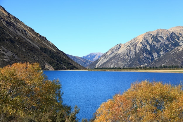 Lake pearson New Zealand