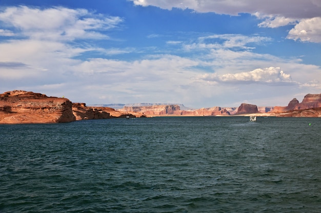 Lake Powell in Arizona, Paige, USA