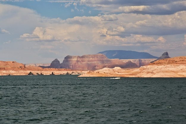 Lake Powell in Arizona, Paige, USA