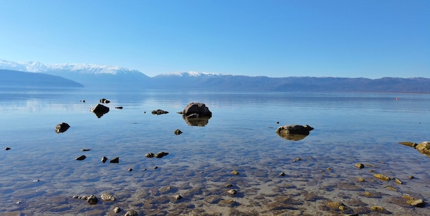 Lake prespa in macedonia