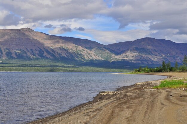 Lake on the Putorana plateau