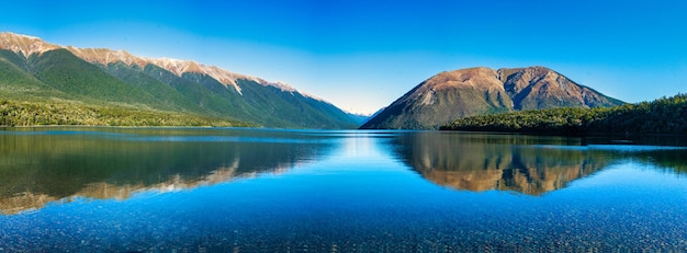 Lake Rotoiti landschap bij St Arnaud in Nelson