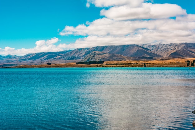 озеро текапо новая зеландия