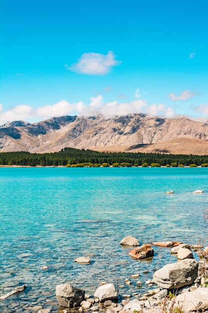 Foto lago tekapo nuova zelanda